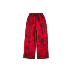 Pantaloni della tuta larghi Skater Graffiti “Rosso” 740028TOVA86400