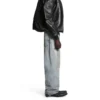 Pantaloni larghi “Blue” 745213TDW144016
