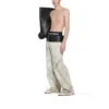 Pantaloni larghi con graffiti “Grigio” 745223TBP475411
