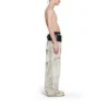 Pantaloni larghi con graffiti “Grigio” 745223TBP475411