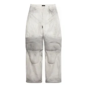 Pantaloni larghi da motociclista “White” 747080TOS149012