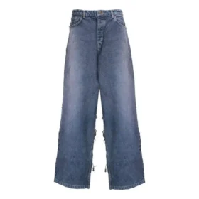 Pantaloni larghi ibridi “Light Blue” 738751TOW554702