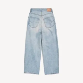 Pantaloni larghi in blu chiaro