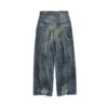 Pantaloni larghi “Light Blue” 745213TNW014974