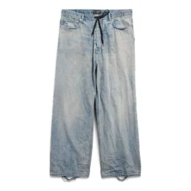 Pantaloni larghi oversize “Light Blue” 786643TQW556379