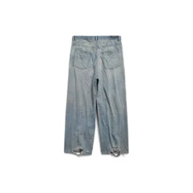 Pantaloni larghi oversize “Light Blue” 786643TQW556379