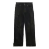 Pantaloni larghi super strappati “Black” 745248TBP471363