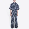 Pantaloni pigiama Scribble “Blue” 681819TLLJ48502