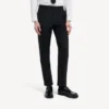 Pantaloni slim da uomo su misura in nero Pantaloni slim da uomo su misura in nero