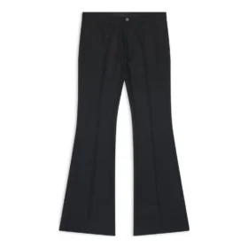 Pantaloni svasati su misura, vestibilità regolare “Black” 704709TLT171000
