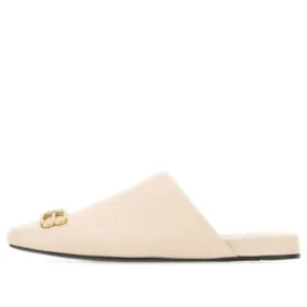 Pantofola comoda in pelle “Sand” 718831WDAT12080