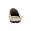 Pantofole da casa in pelle di vitello “Beige” 736288WB7212010