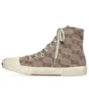 Paris High Top Sneakers “Cotone BB Monogram e gomma bianca” 688756W3RQ12298