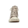Paris High Top Sneakers “Cotone BB Monogram e gomma bianca” 688756W3RQ12298