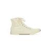 Paris High Top Sneakers “Cotone bianco strappato e gomma bianca” 688756W3RC49090