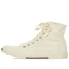Paris High Top Sneakers “Cotone bianco strappato e gomma bianca” 688756W3RC49090
