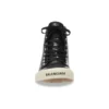 Paris High Top Sneakers “Pelle nera e gomma bianca” 688756W3RCA1090
