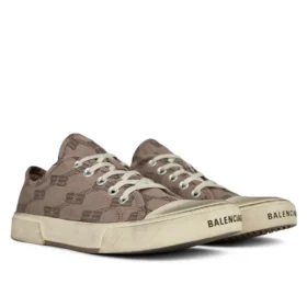 Paris Low Top Sneakers “Cotone BB Monogram e gomma bianca” 688757W3RQ22298