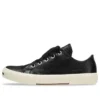 Paris Low Top Sneakers “Pelle nera e gomma bianca” 688757W3RCB1090