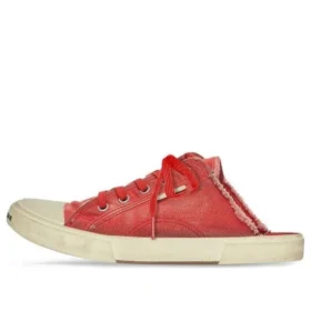 Paris Sabot “Cotone strappato rosso e gomma bianca” 693952W3RC36090