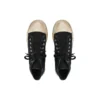 Paris Sneaker ad alto gambale “Cotone nero strappato e gomma bianca con graffiti” 688752W3RR41099