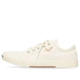 Paris Sneaker bassa “Cotone bianco consumato e gomma bianca” 688757W3RC59090