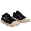 Paris Sneaker bassa “Cotone nero consumato e gomma bianca” 688757W3RC21090