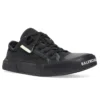 Paris Sneaker bassa “Cotone nero strappato e gomma nera” 688754W3RP21010
