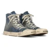 Paris Sneakers “Blue Destroyed Denim and Rubber” 688752W3RCL4090
