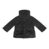 Parka da viaggio con cappuccio “Black” 704500TLP031000