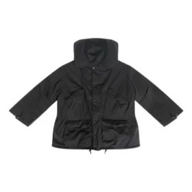 Parka da viaggio con cappuccio “Black” 704500TLP031000