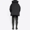 Parka da viaggio con cappuccio “Black” 704500TLP031000