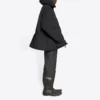 Parka da viaggio con cappuccio “Black” 704500TLP031000