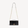 Pochette da donna Hourglass con catena in nero Pochette da donna Hourglass con catena in nero