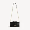 Pochette da donna Hourglass con catena, nera Pochette da donna Hourglass con catena, nera
