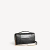 Pochette da donna Hourglass con catena, nera Pochette da donna Hourglass con catena, nera