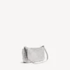 Pochette da donna Rodeo con tracolla a bandoliera e strass in grigio fumo Pochette da donna Rodeo con tracolla a bandoliera e strass in grigio fumo