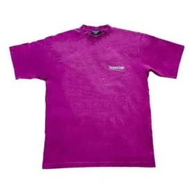 Political Campaign T-shirt, large fit “Dark Fuchsia” 641675TKVJ15282