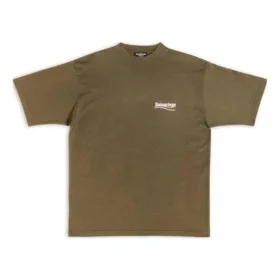 Political Campaign T-shirt, large fit, “Khaki” 641675TKVJ12463