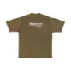 Political Campaign T-shirt, large fit, “Khaki” 641675TKVJ12463