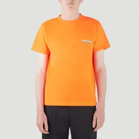 Political Campaign T-shirt, large fit “Orange” 620967TKVE8