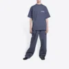 Political Campaign T-shirt, medium fit “Dark Grey and White” 620967TKVJ11366