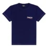 Political Campaign T-shirt, medium fit “Pacific Blue White” 620967TKVJ11195