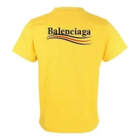 Political Campaign T-shirt, vestibilità larga “Giallo” 620967TKVJ17442