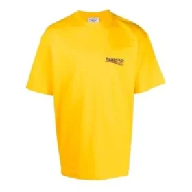 Political Campaign T-shirt, vestibilità larga “Giallo” 641655TKVJ17442