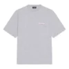 Political Campaign T-shirt, vestibilità larga, “Grigia” 641675TKVJ11379