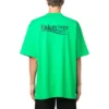 Political Campaign T-shirt, vestibilità larga “Verde Nero Blu” 641675TPVD33600