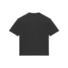 Polo da uomo Balenciaga con stampa alfabetica a maniche corte, nero 612966TJVD91034