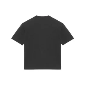 Polo da uomo Balenciaga con stampa alfabetica a maniche corte, nero 612966TJVD91034