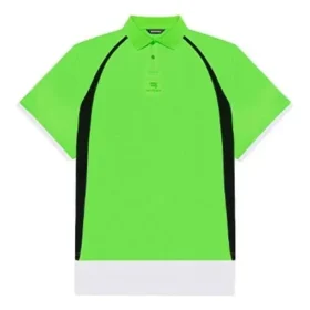 Polo unisex FW21 con ricamo, verde 661507TKVA53007